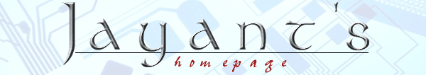 Jayant's Homepage